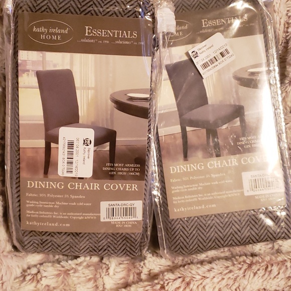 kathy ireland Accents 2 Santa Barbara Dining Room Chair Slipcover